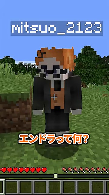 オレンジ髪のみつおと『エンドラって何?』の字幕