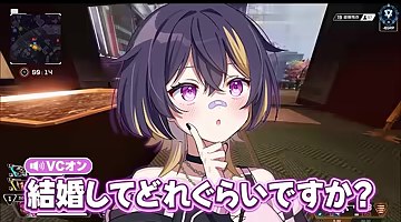 ゆうちびのキャラクターと『結婚してどれぐらいですか?』という字幕が出る場面
