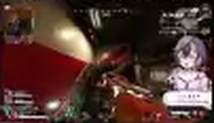 Apexの赤い通路で銃を構え、ゆうちびさんの配信アバターが横に映る公式ショートの公開プレビュー